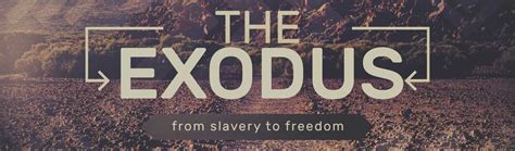 The Exodus: from slavery to freedom | Trinity Church Victor Harbor