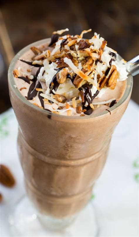 German Chocolate Milkshakes Spicy Southern Kitchen