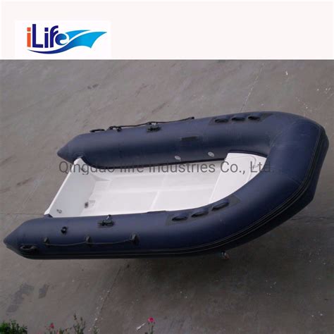 Ilife M Pvc Hypalon Rigid Hull Firberglass Inflatable Rubber Fishing