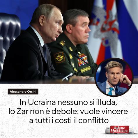 Alessandro Orsini On Twitter Il Bluff Di Prigozhin I Russi Potevano