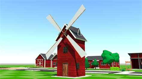 Farm House Model - TurboSquid 1614278