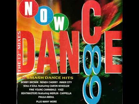 Various Artists Now Dance The Mixes Front Cover Youtube