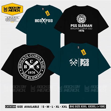 Jual Kaos Dewasa Bcs Brigata Curva Sud Pss Sleman Super Elja