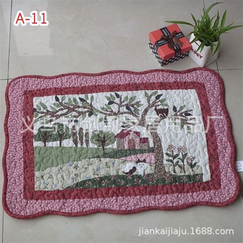 Hot sales เบาะรองนงผาฝายสไตลเกาหลสำหรบหองรบแขกพรมปพนผาสำหรบฤดใบไมรวงและฤด