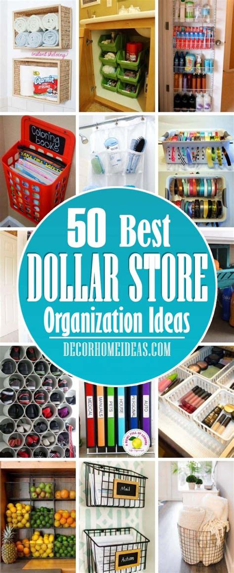 50 Smart Dollar Store Organization And Storage Ideas To Help You Keep