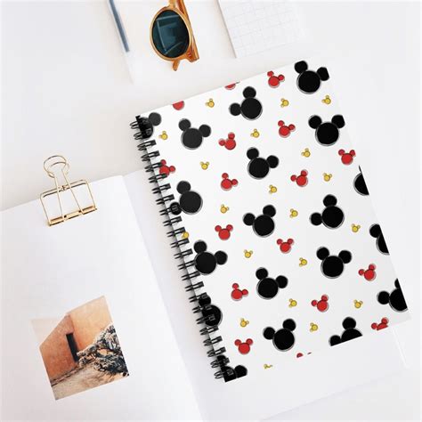 Disney Notebook Mickey Mouse Notebook Disney Office Disney Home