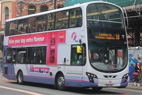 First Manchester Volvo B Lh Wright Eclipse Gemini Flickr