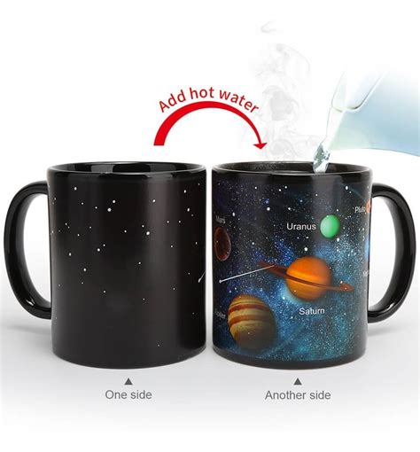 Tazas Magicas 3d Planetas Ceramica Café Taza Regalo Hombre Meses sin