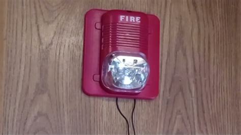 systemsensor spectralert classic pmc fire alarm sound effect