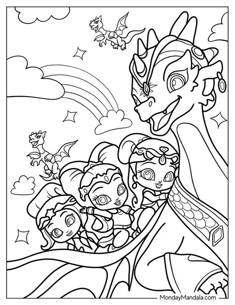 20 Shimmer And Shine Coloring Pages (Free Printables)