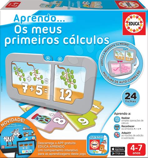 Jogos educativos Aprendemos a contar Educa 24 peças