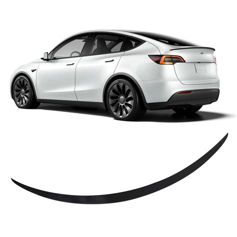 Buy BONRYAN Tesla Model Y Spoiler Original Rear Spoiler Wing Lip Matt