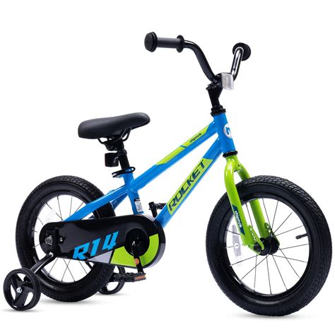 RoyalBaby Rocket Kids Bike Toddlers 12 Inch Wheel Bicycle Beginners Boys Girls Ages 3-4 Years ...