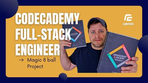 Codecademy Full Stack Engineer Magic 8 Ball Project Youtube