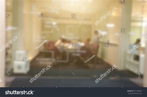 Business Team Meeting Meeting Roomblur Background Stock Photo 575182897 ...