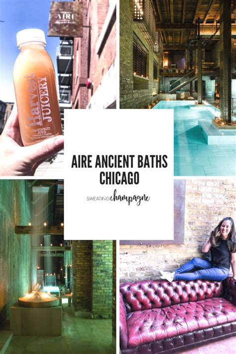 Aire Ancient Baths Chicago | Sweating Champagne