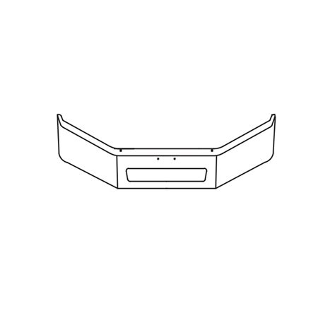 Freightliner Business Class M2 106 And 112 Flat Top Drop Visor Raneys