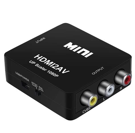 Convertidor Full Hd HDMI A RCA Mini Venprotech