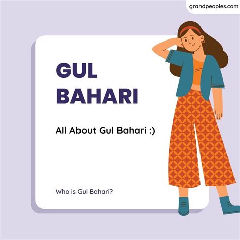 Gul Bahari Age, Height, Wiki, Biography, and More | Biography, Social media influencer, Social ...