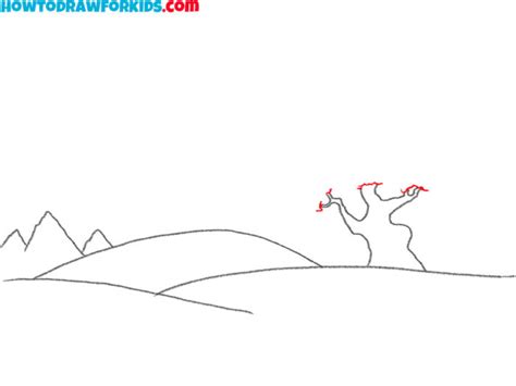 How To Draw A Valley Easy Drawing Tutorial For Kids