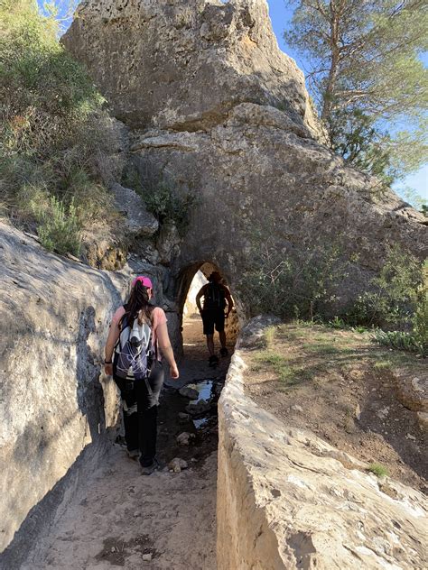 Senderismo en Valencia Ruta del acueducto de Peña Cortada