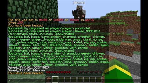 minecraft idisguise plugin tutorial youtube