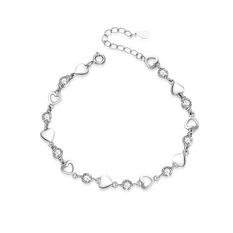 Love Heart Women’s Chain Bracelet – Netame