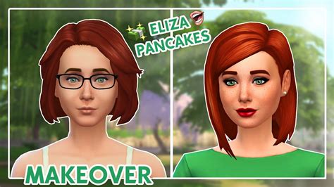 💵💍 Eliza Pancakes Makeover 💅👄 Townie Makeover The Sims 4 Base