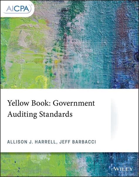 Yellow Book Government Auditing Standards Ebook Allison J Harrell