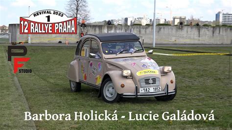 Barbora Holická Lucie Galádová Citroen 2CV DUCKAR XII Rallye