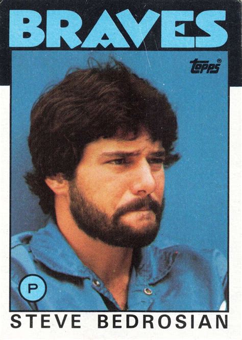 Steve Bedrosian Atlanta Braves 1986 Topps Baseball Card 648 EBay