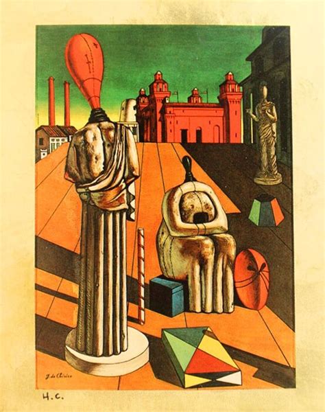 Giorgio De Chirico 1888 1978 Muse Inquietanti Catawiki