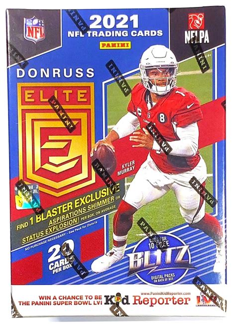 Panini Donruss Elite Football Blaster Box With Packs