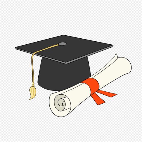 Wisuda Kartun Topi Sarjana Png Grafik Gambar Unduh Gratis Lovepik