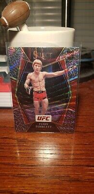 Paddy Pimblett Panini Ufc Select Premier Elephant Prizm Rookie