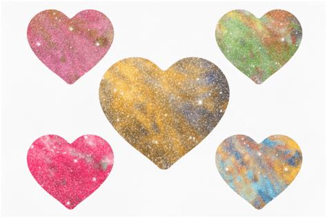 Heart Glitter Vol127 Graphic By Lerima · Creative Fabrica