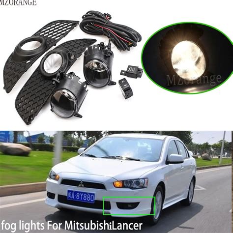 Halogen Fog Lights For Mitsubishi Lancer Lancer Ex 08 13 Led Foglights