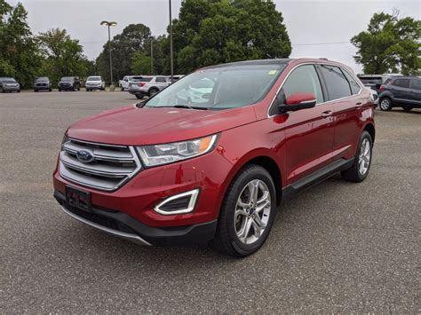 Pre Owned 2017 Ford Edge Titanium AWD Sport Utility