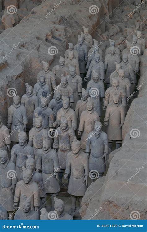 Terracotta Warrior Army of Emperor Qin Shi Huang Di Editorial Image ...