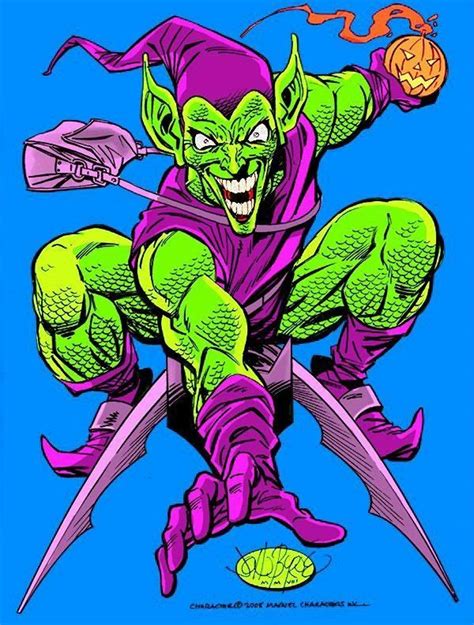 Green Goblin Norman Osborn Earth 616 Art By John Byrne Duende