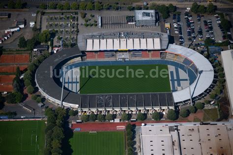 Braunschweig Aus Der Vogelperspektive Sportst Tten Gel Nde Der Arena