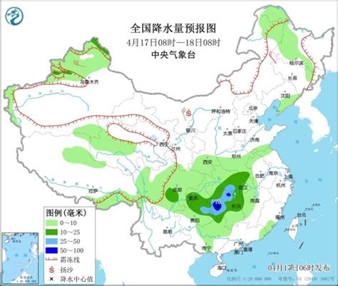 中央气象台：南方新一轮降雨过程开启，18日为降雨最强时段