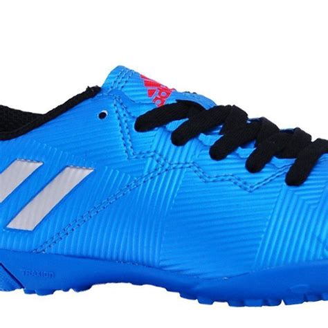 Chuteira Adidas Messi Tf Society Juvenil Azul Futfanatics