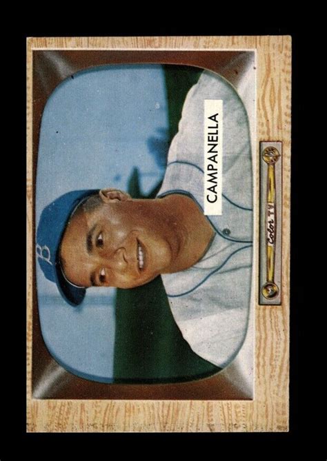 Bowman Set Break Roy Campanella Ex Exmint Gmcards Ebay