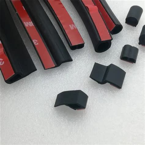 4 Meters Big D Small D Z Shape P B Type 3m Car Door Seal Strip Epdm