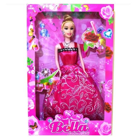 Boneca Bella Vestido Estilo Princesa Acessorios Shopee Brasil