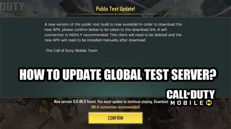 How To Update Test Server Season 7 And Season 8 Codm Test Server