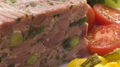 Recette Terrine De Jarret De Porc Au Persil Youtube