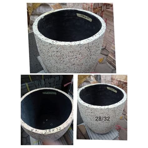 Jual Pot Bunga Terrazzo Teraso Unik Dan Elegan Shopee Indonesia