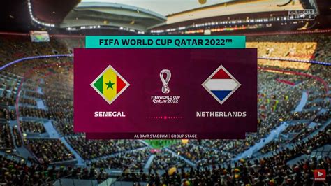 Senegal Vs Netherlands Fifa World Cup 2022 Group Stage 11212022